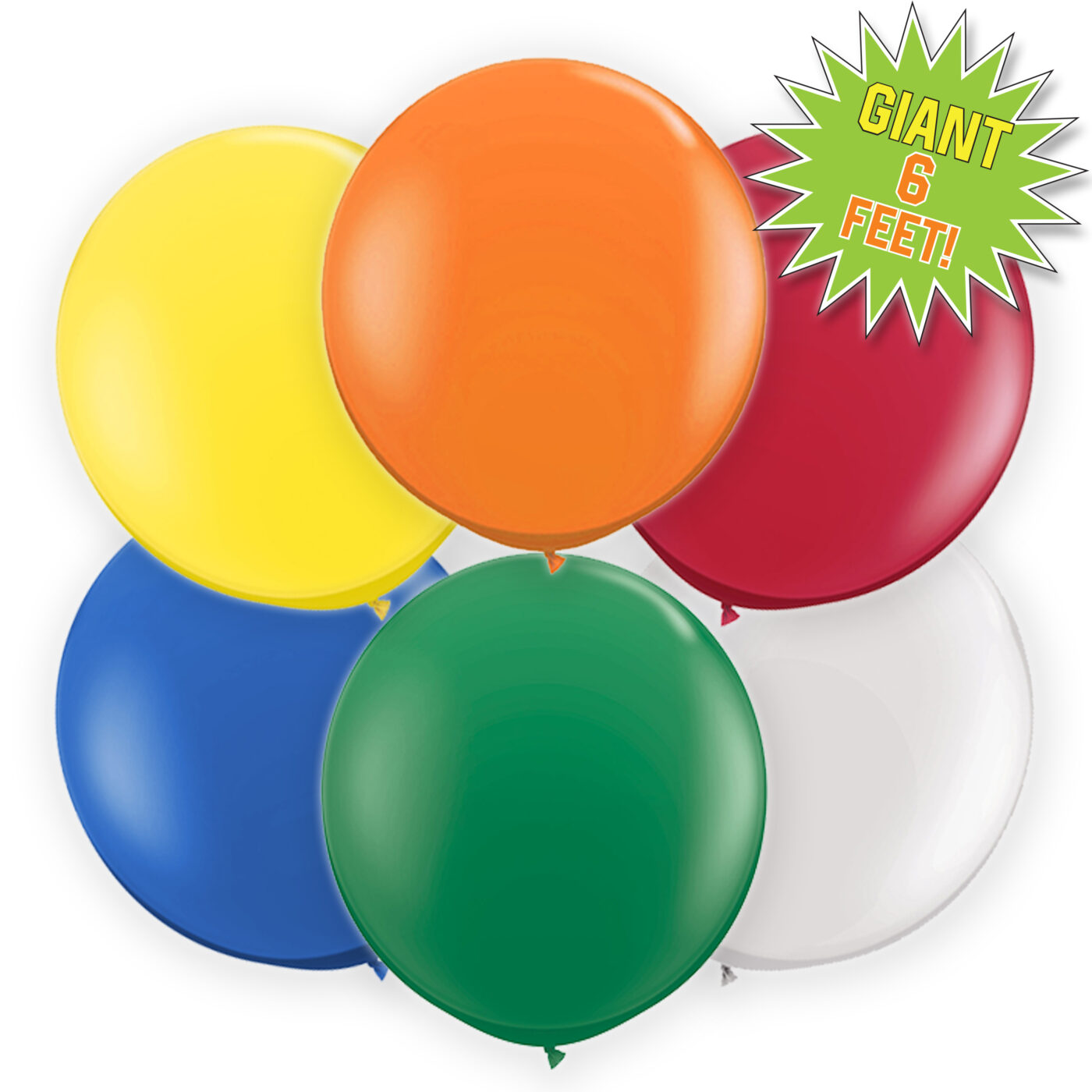 6' Latex Balloons