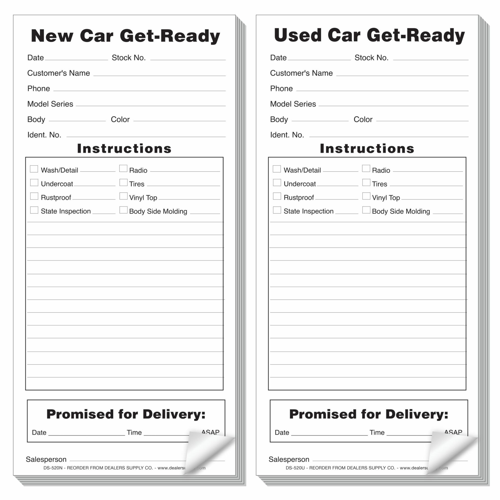 Application For Michigan Title Dealers Supply Company