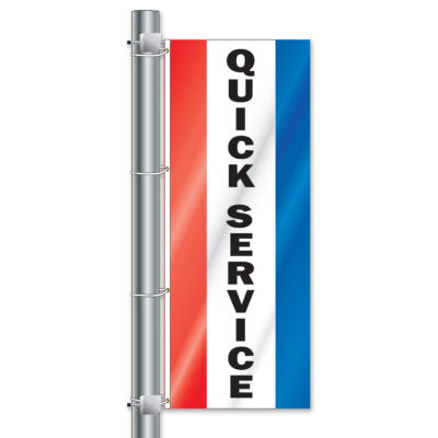Custom Vertical Nylon Pole Flags