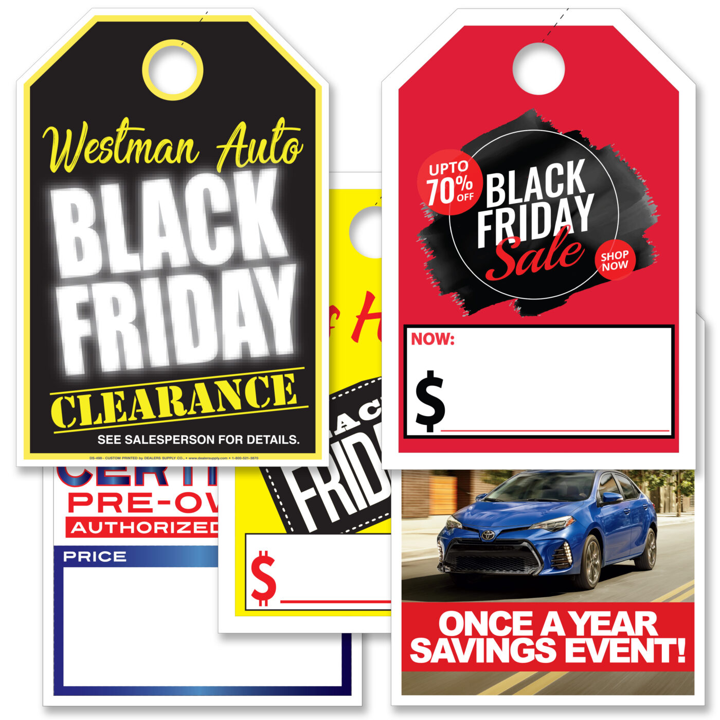 Full-Color Custom Hang Tags - Image 2