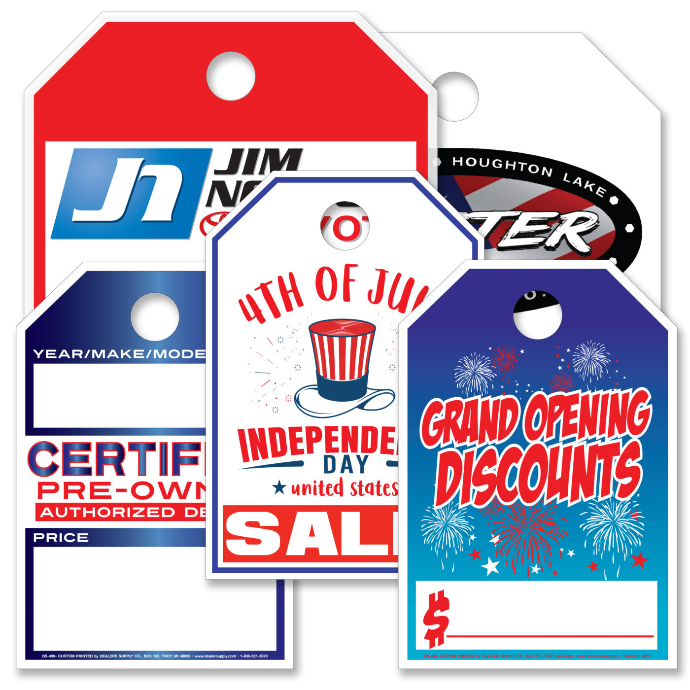 Full-Color Custom Hang Tags - Image 3