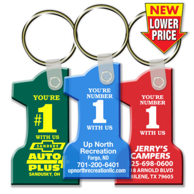 Soft Style No. 1 Key Fobs