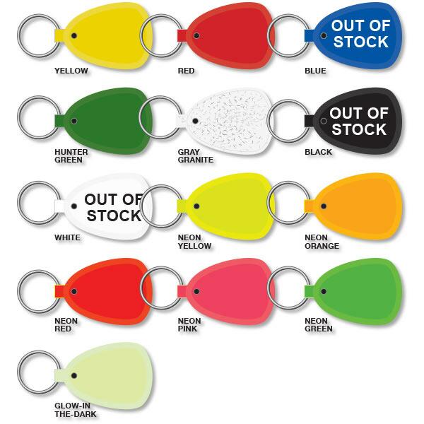 Tuffy Ring Fob Colors