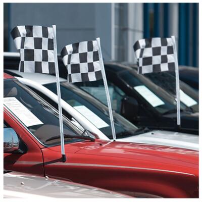 Antenna Checkered Racing Flags auto dealer supply