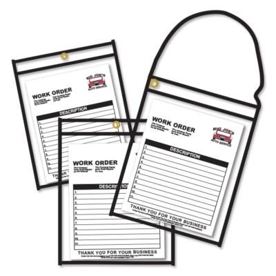 Work Order Holders
With or Without Straps