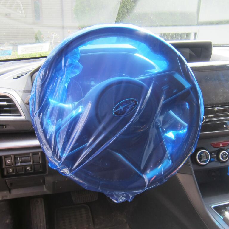 Steering Wheel Self-Adhesive Protective Sheets for auto dealer supply