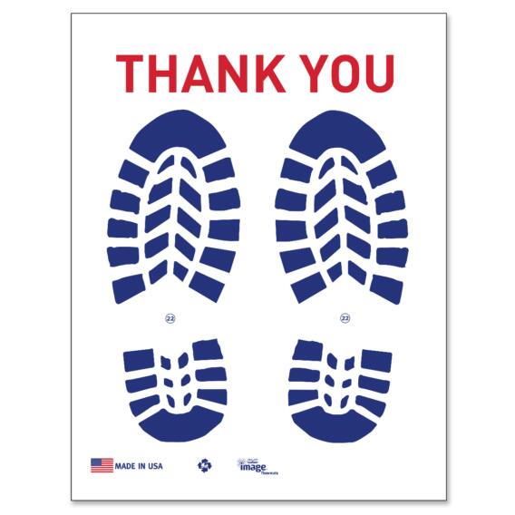 Paper Slip-N-Grip Floor Mat
