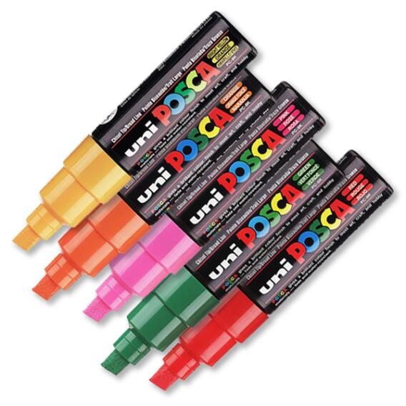 DS423 UniPosca Paint Markers ¼" Tip DS423