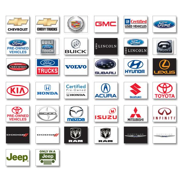 Logo Flags auto dealer supply