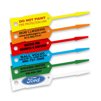 Self-Lock Key Tags