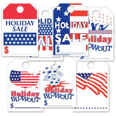 Patriotic Hang Tags