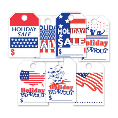 Patriotic Hang Tags