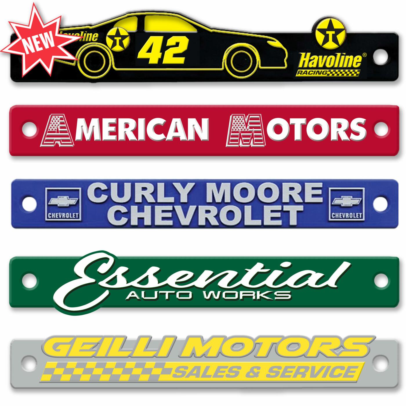 License Plate Badges