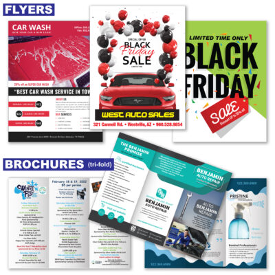 Custom Printed Flyers & Brochures