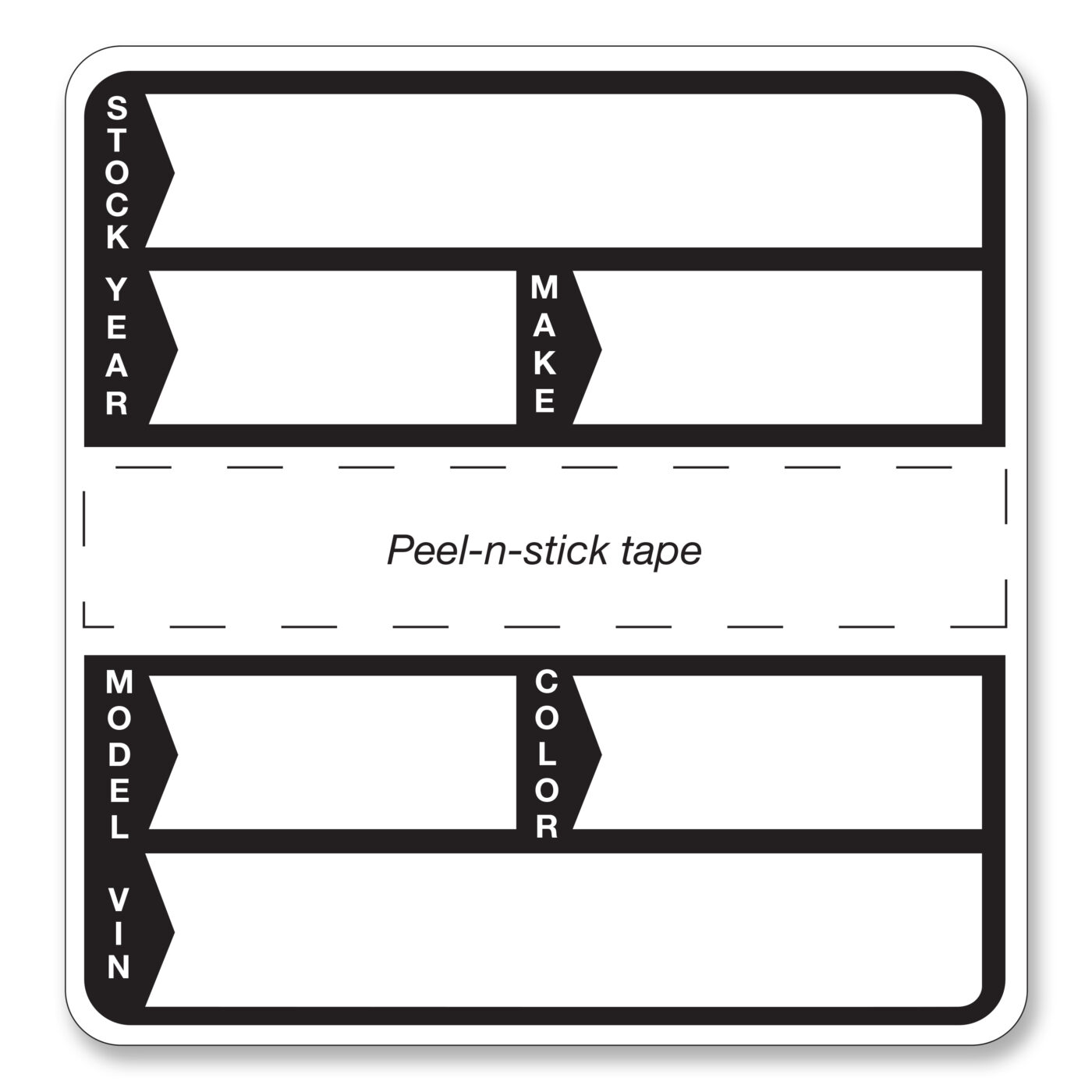 Plastic Stock Stickers - Image 2